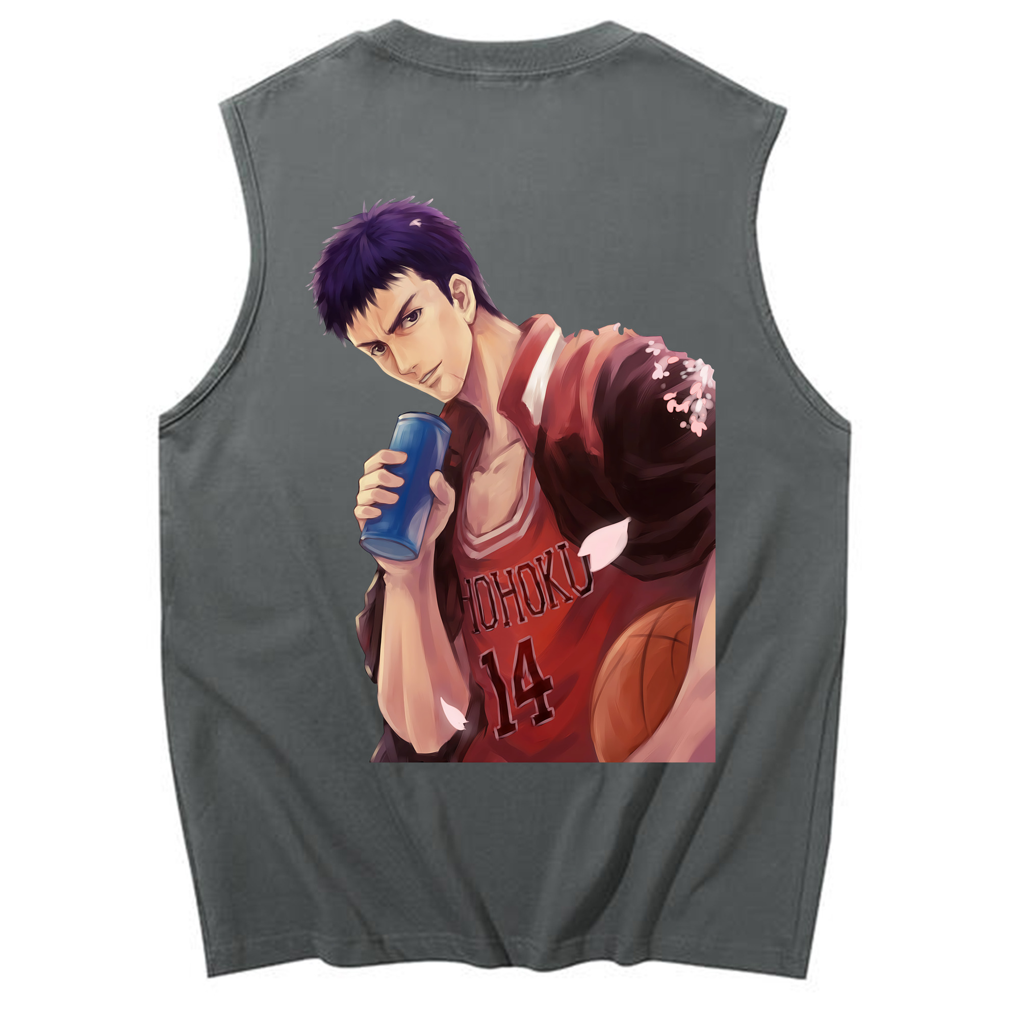 （画像用） SLAM DUNK／スラムダンク コットン100％タンクトップ（背面プリント）